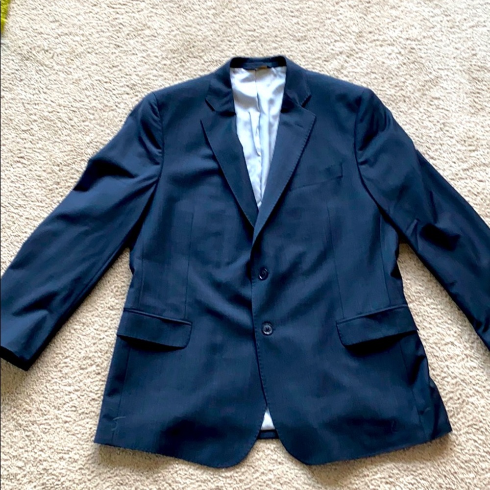 Brooks Brothers Wool Blend Navy Sport Coat